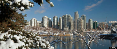 Vancouver, la plus importante ville portuaire de l'ouest canadien